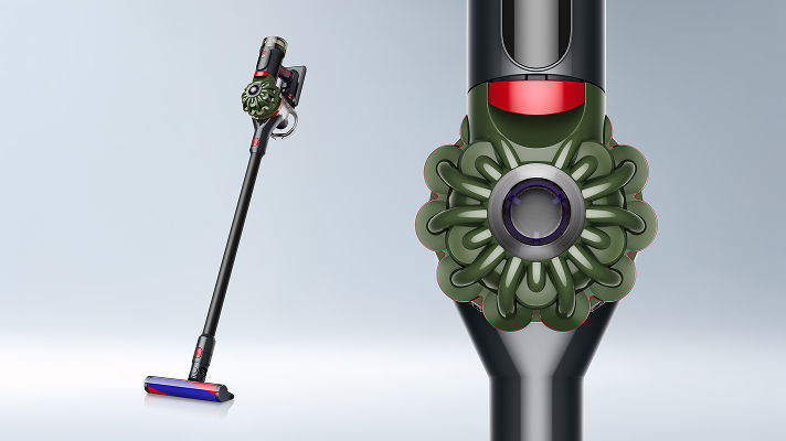 O aspirador sem fio Dyson V8 Cyclone.