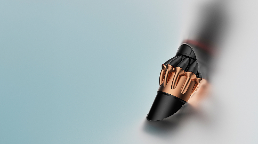 O sistema Cyclone no aspirador Dyson V16 Piston Animal.